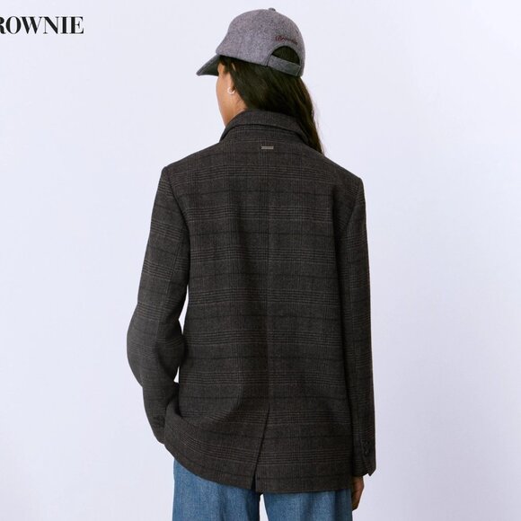 Double-breasted cloth jacket - Picture 3 of 5